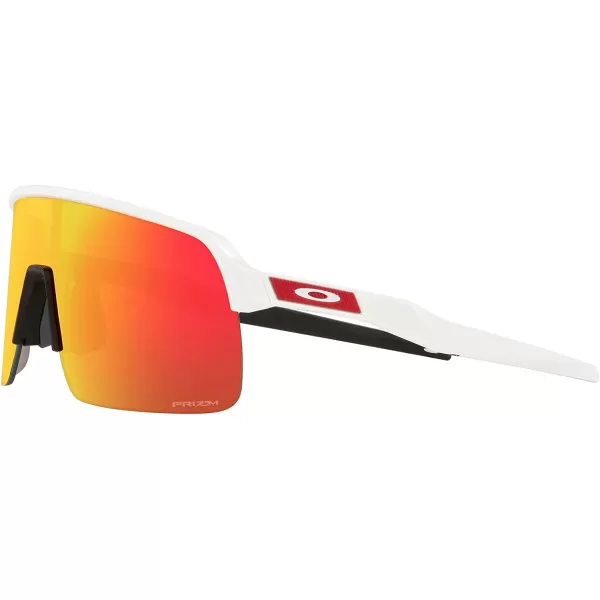 imageOakley Mens Oo9463 Sutro Lite Rectangular SunglassesMatte WhitePrizm Ruby
