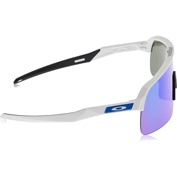 imageOakley Mens Oo9463 Sutro Lite Rectangular SunglassesMatte WhitePrizm Sapphire