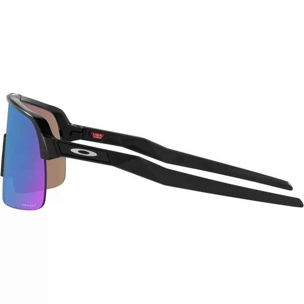 imageOakley Mens Oo9463a Sutro Lite Low Bridge Fit Rectangular SunglassesMatte BlackPrizm Sapphire