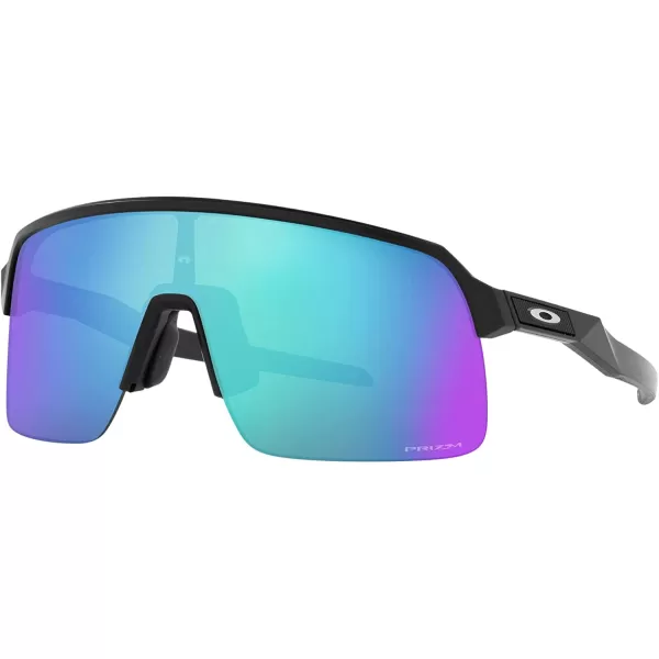 imageOakley Mens Oo9463a Sutro Lite Low Bridge Fit Rectangular SunglassesMatte BlackPrizm Sapphire