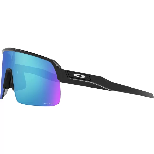 imageOakley Mens Oo9463a Sutro Lite Low Bridge Fit Rectangular SunglassesMatte BlackPrizm Sapphire