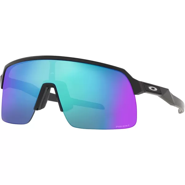 imageOakley Mens Oo9463a Sutro Lite Low Bridge Fit Rectangular SunglassesMatte BlackPrizm Sapphire