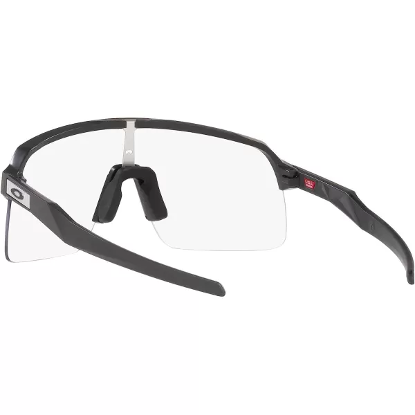 imageOakley Mens Oo9463a Sutro Lite Low Bridge Fit Rectangular SunglassesMatte CarbonClear to Black Photochromic