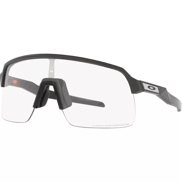 imageOakley Mens Oo9463a Sutro Lite Low Bridge Fit Rectangular SunglassesMatte CarbonClear to Black Photochromic