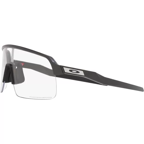 imageOakley Mens Oo9463a Sutro Lite Low Bridge Fit Rectangular SunglassesMatte CarbonClear to Black Photochromic