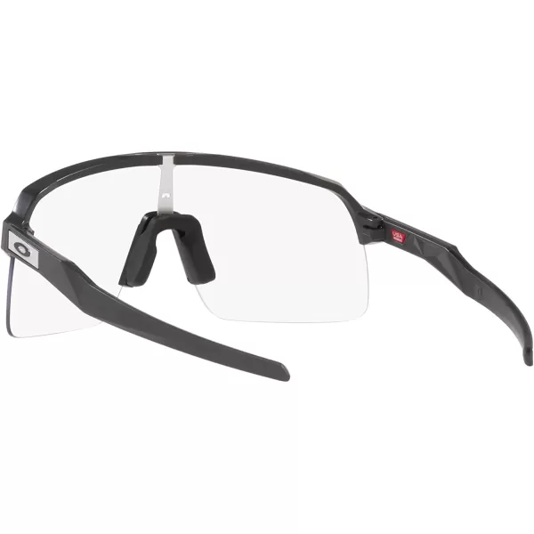 imageOakley Mens Oo9463a Sutro Lite Low Bridge Fit Rectangular SunglassesMatte CarbonClear to Black Photochromic