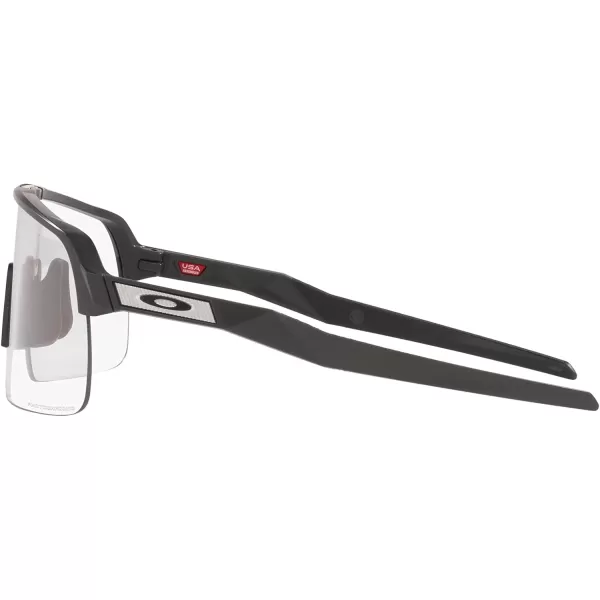 imageOakley Mens Oo9463a Sutro Lite Low Bridge Fit Rectangular SunglassesMatte CarbonClear to Black Photochromic