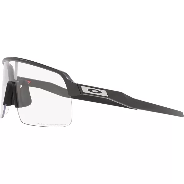 imageOakley Mens Oo9463a Sutro Lite Low Bridge Fit Rectangular SunglassesMatte CarbonClear to Black Photochromic