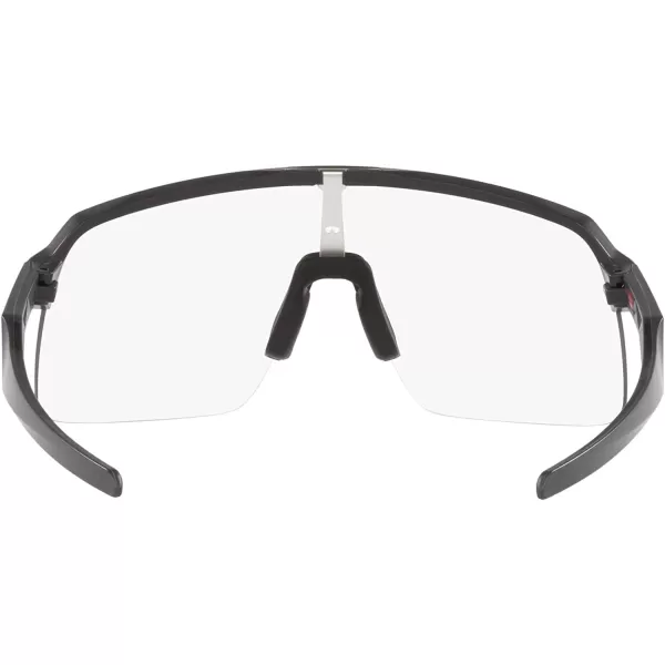 imageOakley Mens Oo9463a Sutro Lite Low Bridge Fit Rectangular SunglassesMatte CarbonClear to Black Photochromic