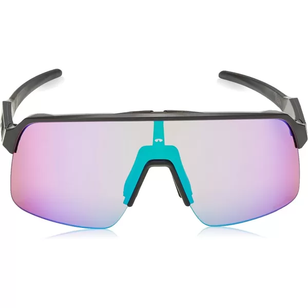 imageOakley Mens Oo9463a Sutro Lite Low Bridge Fit Rectangular SunglassesMatte CarbonPrizm Golf