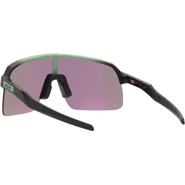 imageOakley Mens Oo9463a Sutro Lite Low Bridge Fit Rectangular SunglassesMatte Jade FadePrizm Jade
