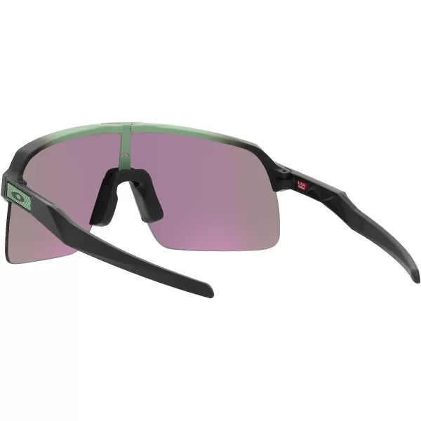 imageOakley Mens Oo9463a Sutro Lite Low Bridge Fit Rectangular SunglassesMatte Jade FadePrizm Jade