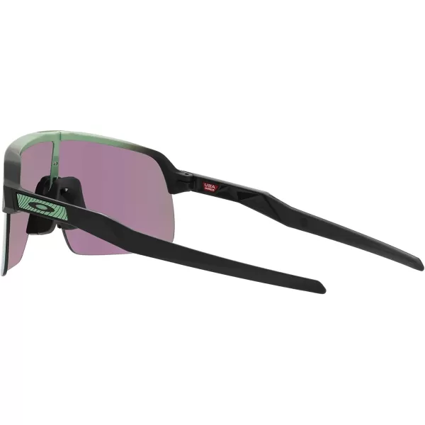 imageOakley Mens Oo9463a Sutro Lite Low Bridge Fit Rectangular SunglassesMatte Jade FadePrizm Jade
