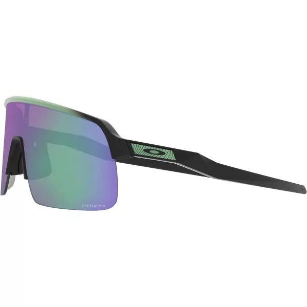 imageOakley Mens Oo9463a Sutro Lite Low Bridge Fit Rectangular SunglassesMatte Jade FadePrizm Jade