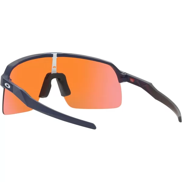 imageOakley Mens Oo9463a Sutro Lite Low Bridge Fit Rectangular SunglassesMatte NavyPrizm Trail