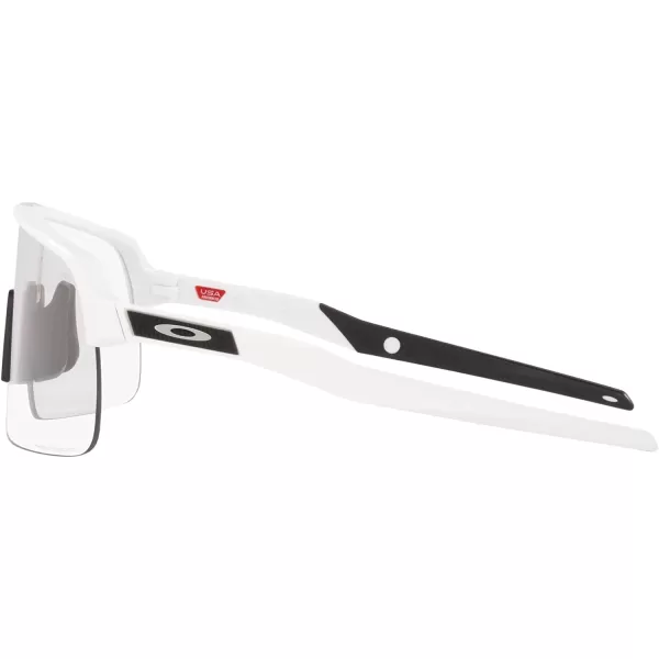 imageOakley Mens Oo9463a Sutro Lite Low Bridge Fit Rectangular SunglassesMatte WhiteClear to Black Photochromic