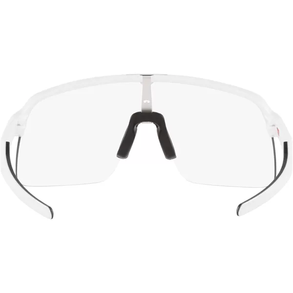 imageOakley Mens Oo9463a Sutro Lite Low Bridge Fit Rectangular SunglassesMatte WhiteClear to Black Photochromic
