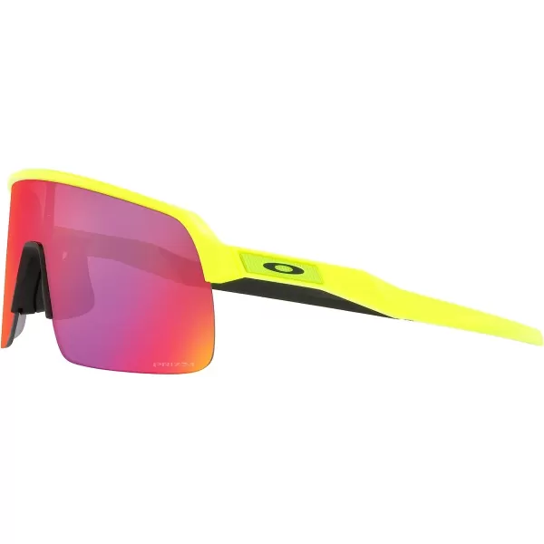 imageOakley Mens Oo9463a Sutro Lite Low Bridge Fit Rectangular SunglassesNeon YellowPrizm Road