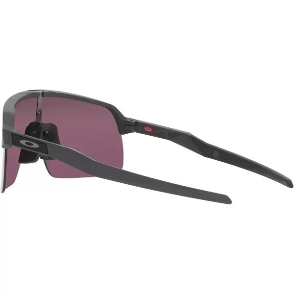 imageOakley Mens Oo9463a Sutro Lite Low Bridge Fit Rectangular SunglassesSteelPrizm Road Black