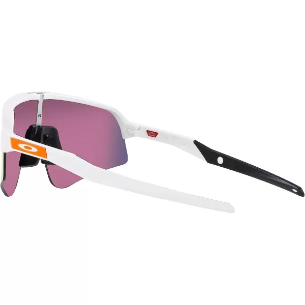 imageOakley Mens Oo9465 Sutro Lite Sweep Rectangular SunglassesMatte WhitePrizm Road