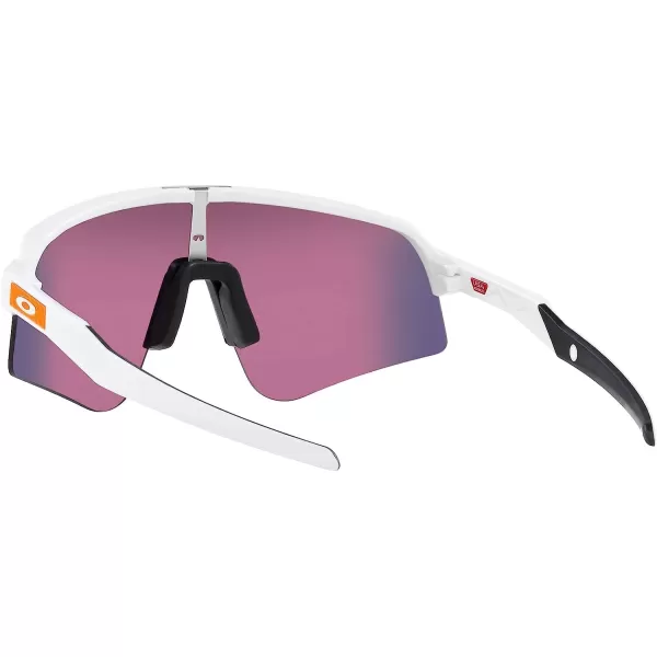 imageOakley Mens Oo9465 Sutro Lite Sweep Rectangular SunglassesMatte WhitePrizm Road