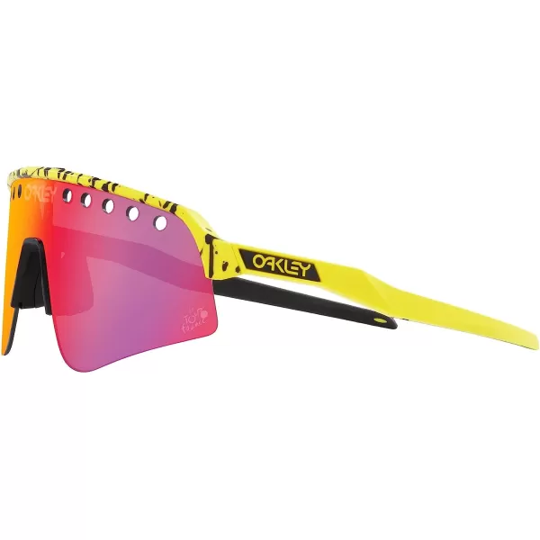 imageOakley Mens Oo9465 Sutro Lite Sweep Rectangular SunglassesTdf SplatterPrizm Road