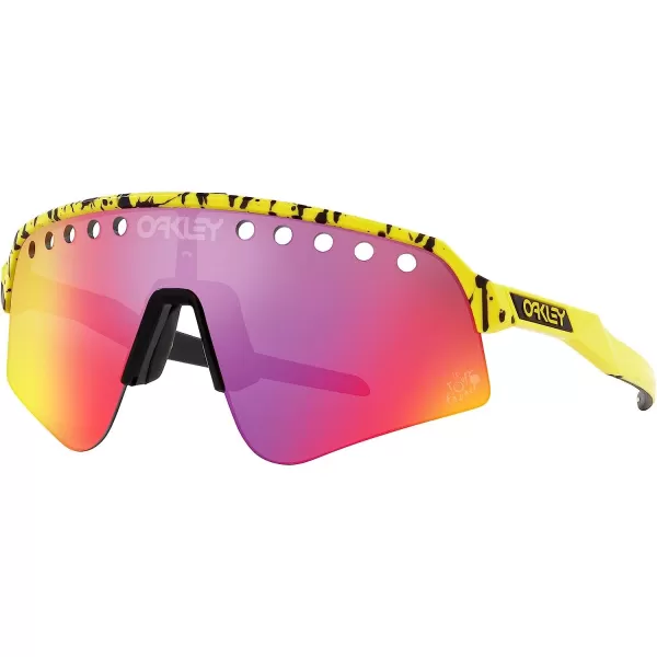imageOakley Mens Oo9465 Sutro Lite Sweep Rectangular SunglassesTdf SplatterPrizm Road