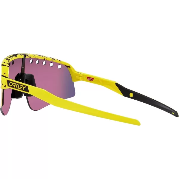 imageOakley Mens Oo9465 Sutro Lite Sweep Rectangular SunglassesTdf SplatterPrizm Road