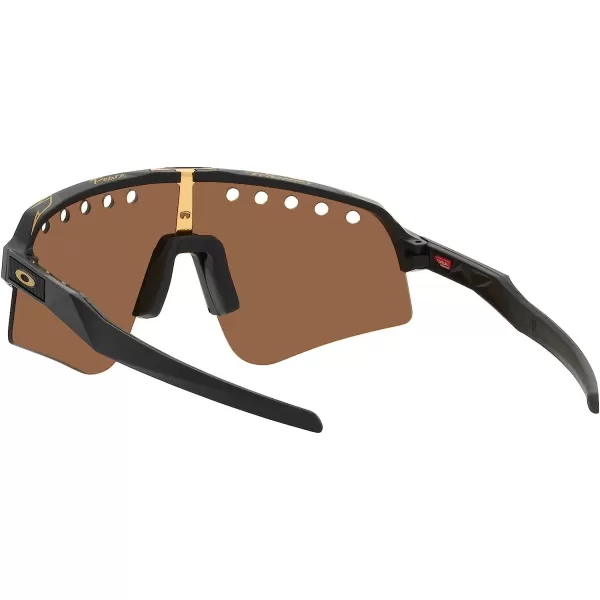 imageOakley Mens Oo9465 Sutro Lite Sweep Rectangular SunglassesTld Matte BlackPrizm Tungsten