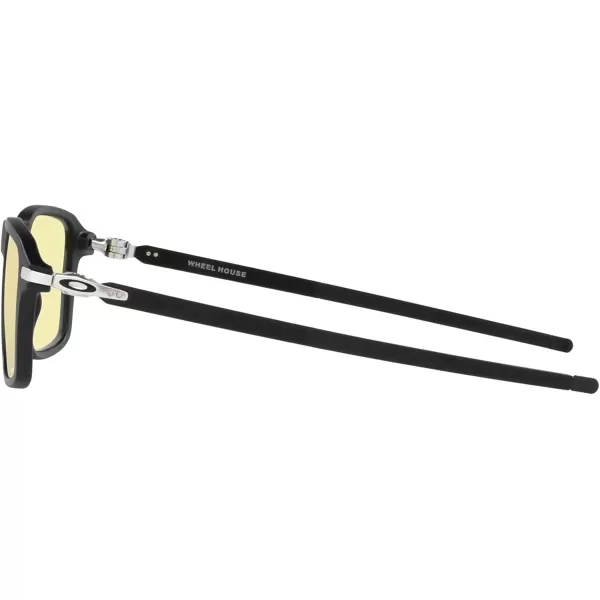 imageOakley Mens Oo9469 Wheel House Square SunglassesMatte BlackPrizm Gaming