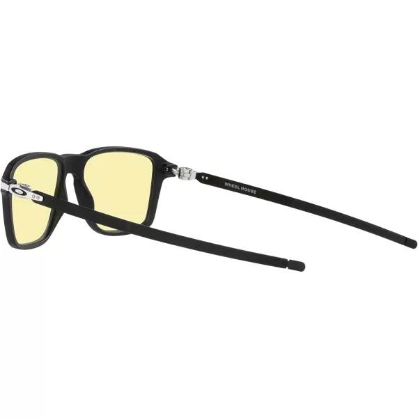 imageOakley Mens Oo9469 Wheel House Square SunglassesMatte BlackPrizm Gaming