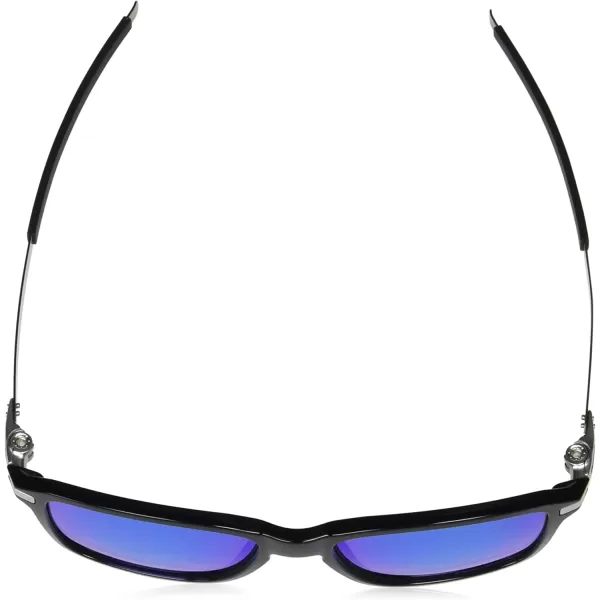 imageOakley Mens Oo9469 Wheel House Square SunglassesPolished BlackPrizm Sapphire Polarized