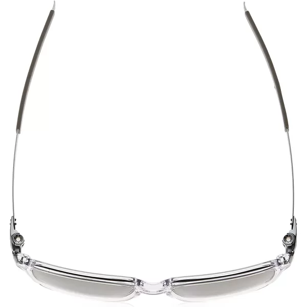imageOakley Mens Oo9469 Wheel House Square SunglassesPolished ClearPrizm Sapphire