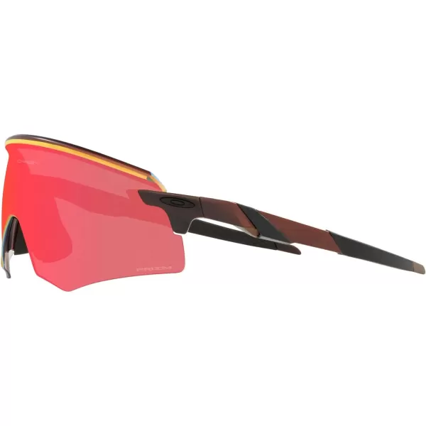 imageOakley Mens Oo9471 Encoder Rectangular SunglassesMatte Red ColorshiftPrizm Trail Torch