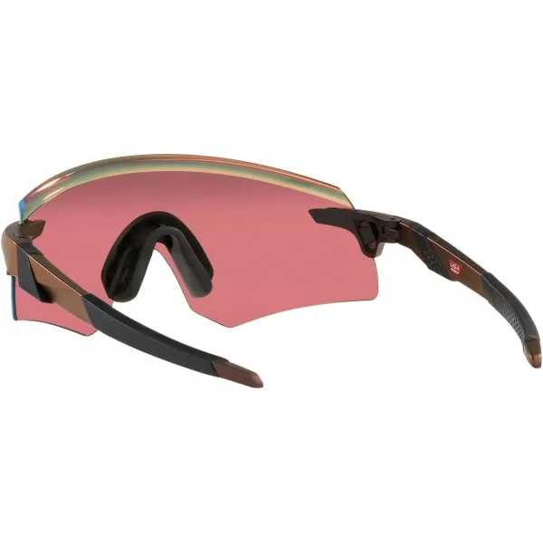 imageOakley Mens Oo9471 Encoder Rectangular SunglassesMatte Red ColorshiftPrizm Trail Torch