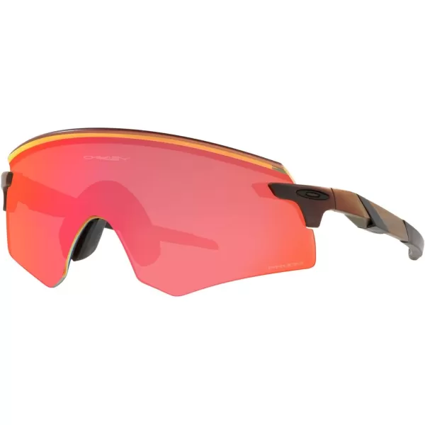 imageOakley Mens Oo9471 Encoder Rectangular SunglassesMatte Red ColorshiftPrizm Trail Torch