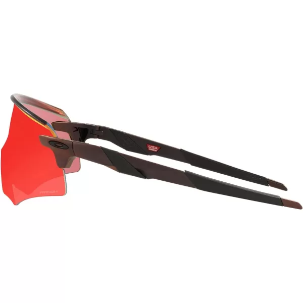 imageOakley Mens Oo9471 Encoder Rectangular SunglassesMatte Red ColorshiftPrizm Trail Torch