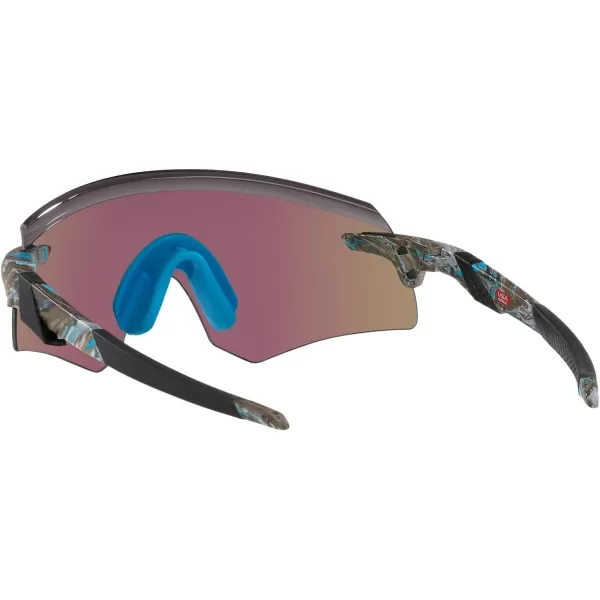 imageOakley Mens Oo9471 Encoder Rectangular SunglassesSanctuary SwirlPrizm Sapphire