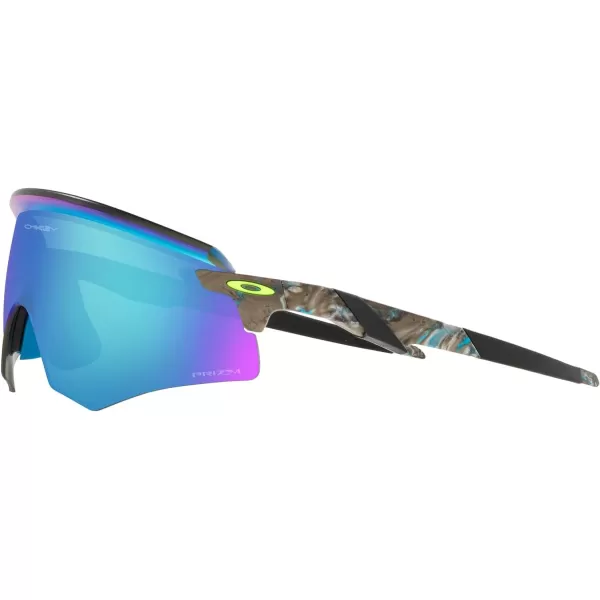 imageOakley Mens Oo9471 Encoder Rectangular SunglassesSanctuary SwirlPrizm Sapphire