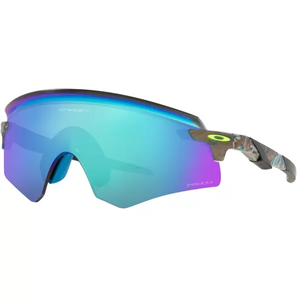 imageOakley Mens Oo9471 Encoder Rectangular SunglassesSanctuary SwirlPrizm Sapphire