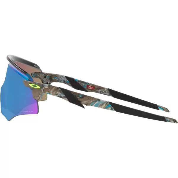 imageOakley Mens Oo9471 Encoder Rectangular SunglassesSanctuary SwirlPrizm Sapphire