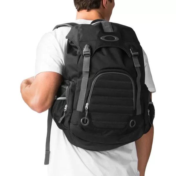 imageOakley Mens Overdrive BackpackOne SizeJet BlackOakley Mens Overdrive BackpackOne SizeJet Black