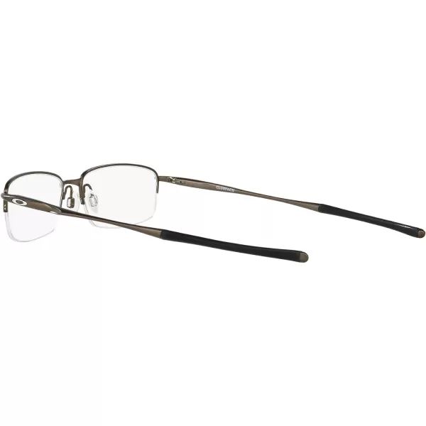 imageOakley Mens Ox3102 Clubface Rectangular Prescription Eyewear FramesPewterDemo Lens