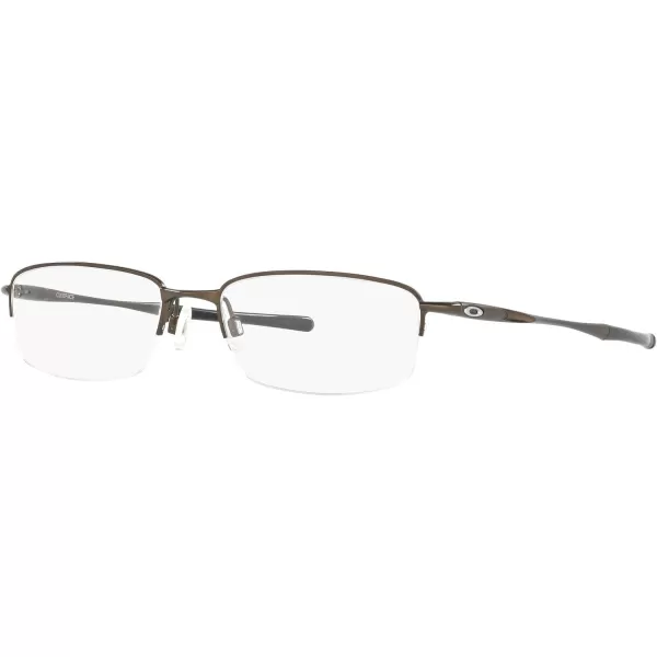 imageOakley Mens Ox3102 Clubface Rectangular Prescription Eyewear FramesPewterDemo Lens