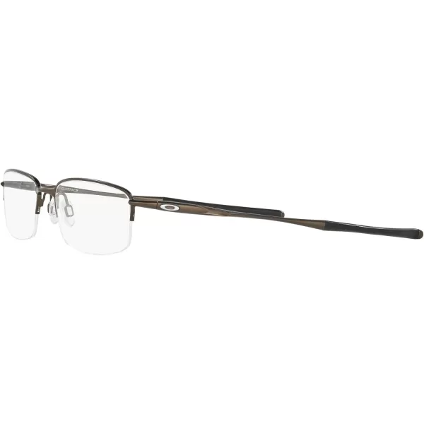 imageOakley Mens Ox3102 Clubface Rectangular Prescription Eyewear FramesPewterDemo Lens