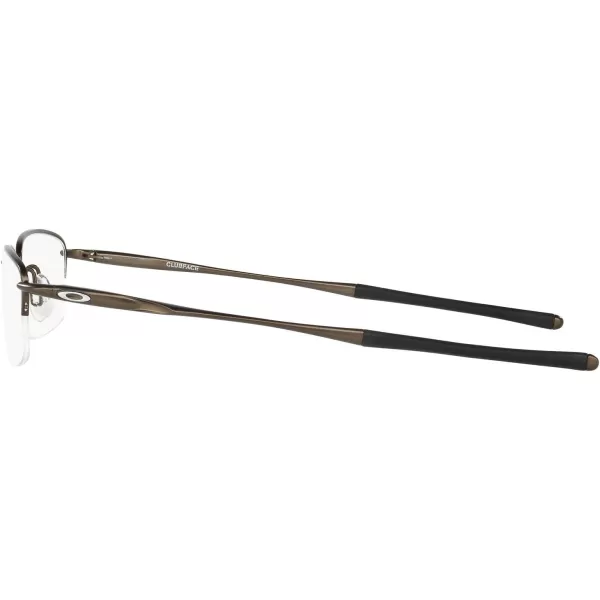 imageOakley Mens Ox3102 Clubface Rectangular Prescription Eyewear FramesPewterDemo Lens