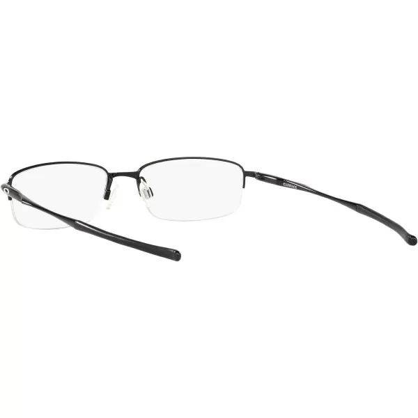 imageOakley Mens Ox3102 Clubface Rectangular Prescription Eyewear FramesPolished BlackDemo Lens