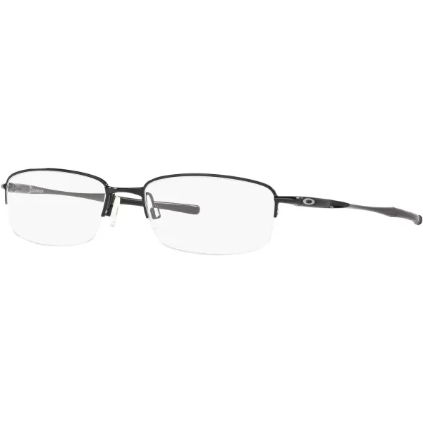 imageOakley Mens Ox3102 Clubface Rectangular Prescription Eyewear FramesPolished BlackDemo Lens