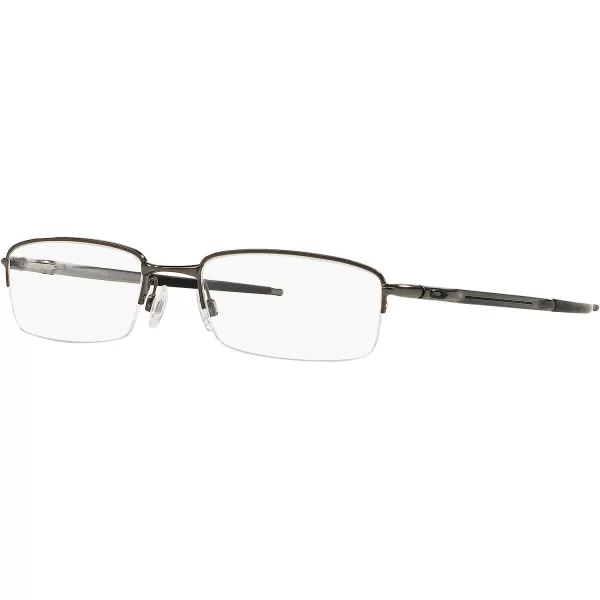 imageOakley Mens Ox3111 Rhinochaser Rectangular Prescription Eyeglass FramesCementDemo Lens