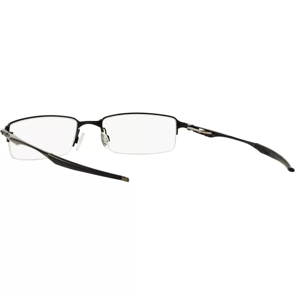 imageOakley Mens Ox3119 Halfshock Metal Rectangular Prescription Eyeglass FramesBrushed ChromeDemo Lens